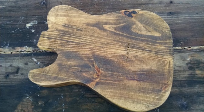 barncaster pine tele telecaster